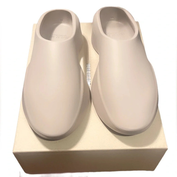 NIB FEAR OF GOD EVA designer trendy streetwear slip on sandal runner Shoes 11/12 - Picture 2 of 6